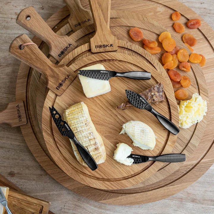 Set Cuțite Monaco+ Mici Negre – 4 piese