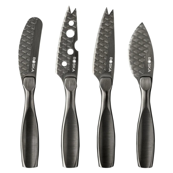 Set Cuțite Monaco+ Mici Negre – 4 piese