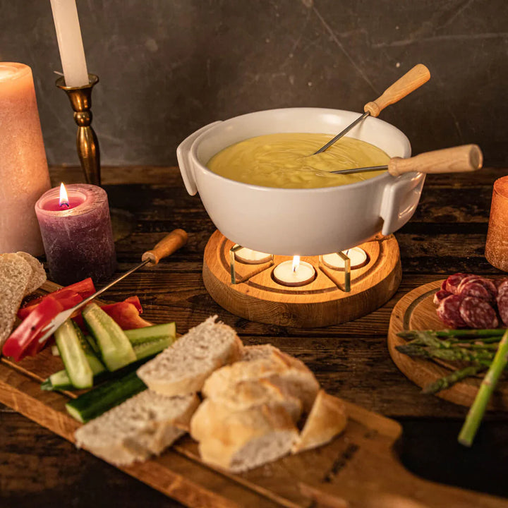 Set Fondue cu Lumânări Twinkle - 1,6 L