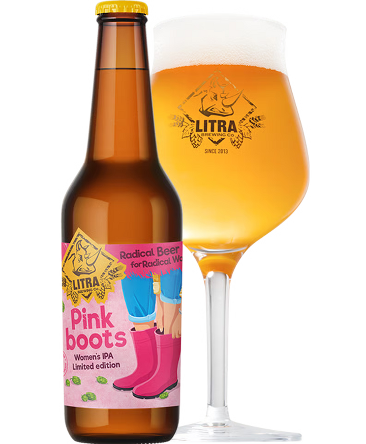 Bere Litra Pink Boots IPA 330ml