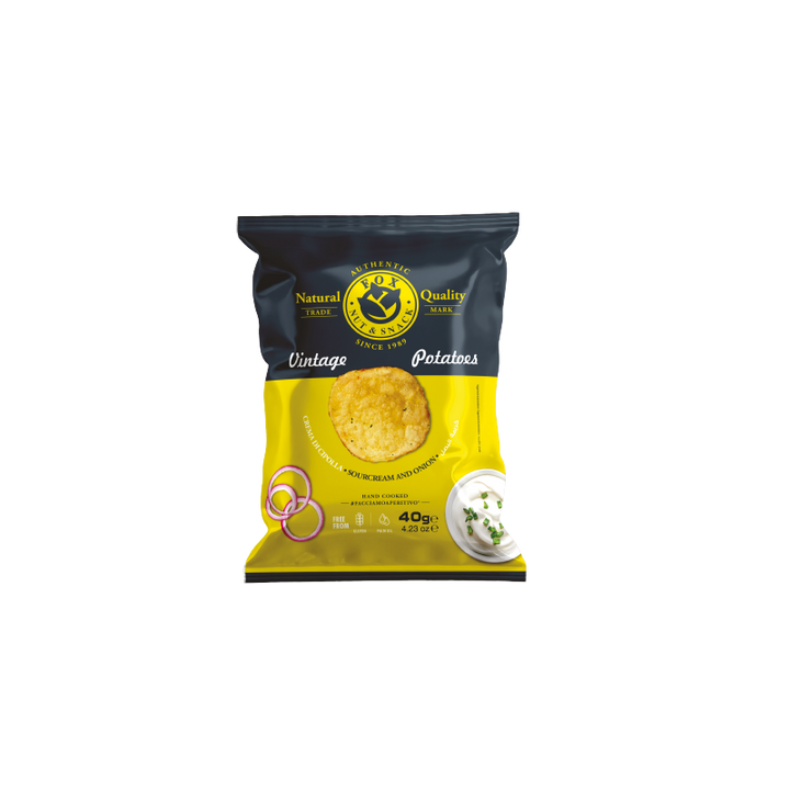 Chips cu Ceapă și Smântână 40g, Fox