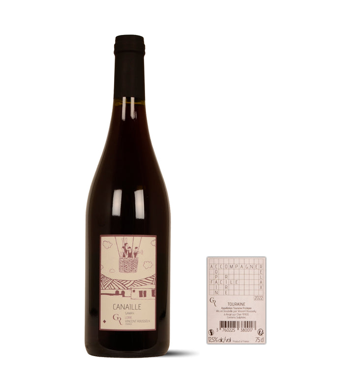 Domaine du Clos Roussely Touraine Gamay Canaille 0.75L