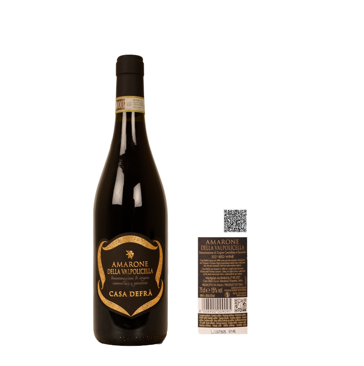 Casa Defrà „Supervenetian” Amarone della Valpolicella 2021  Vin roșu | 0,75 L | Italia