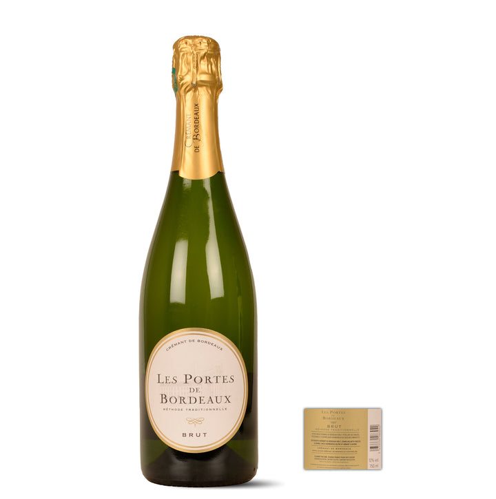 Les Portes de Bordeaux Crémant de Bordeaux - Brut  0.75 L