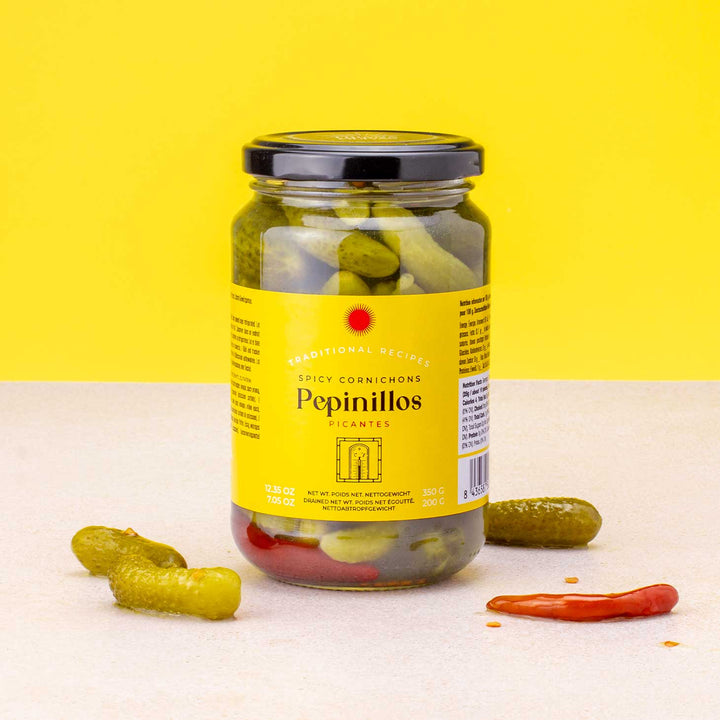 Cornișoare Spaniole Picante (Pepinillos Picantes)