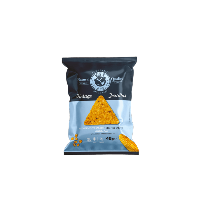 Tortillas ușor sărate 40g, Fox