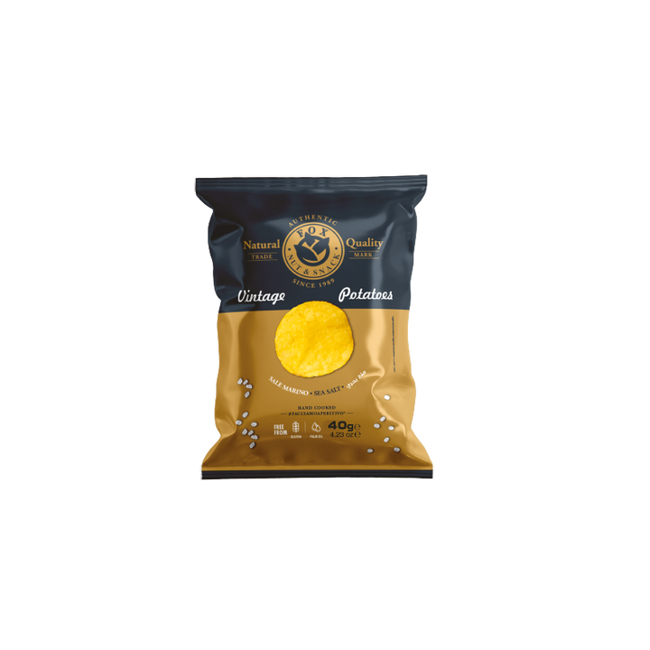 Chips cu Sare de mare 40g, Fox